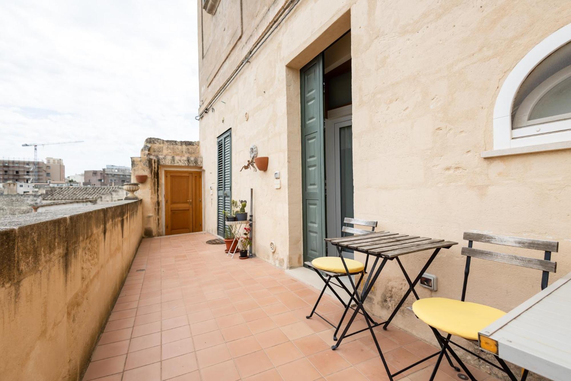 Antica Dimora Storica La Finestra Sul Campanile Matera Exterior foto